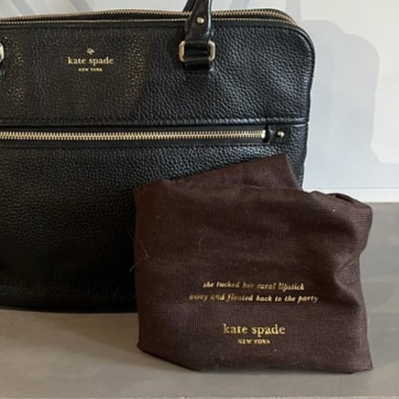 Kate Spade Kiernan Black Cobble Hill Shoulder Bag - Picture 8 of 14